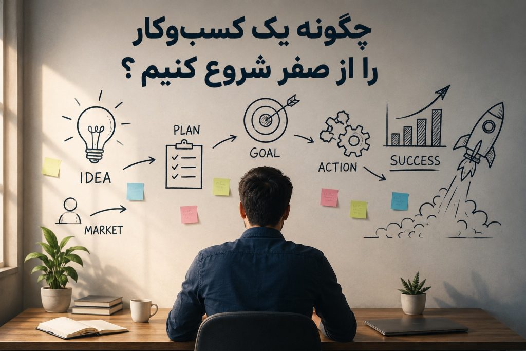 چگونه یک کسب‌وکار را از صفر شروع کنیم ؟